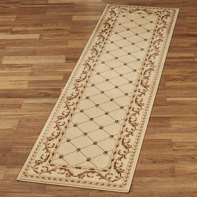 Touch of Class "Augusta Rug Runner 2'3"" x 7'6"", 2'3"" x 7'6"", Ivory"