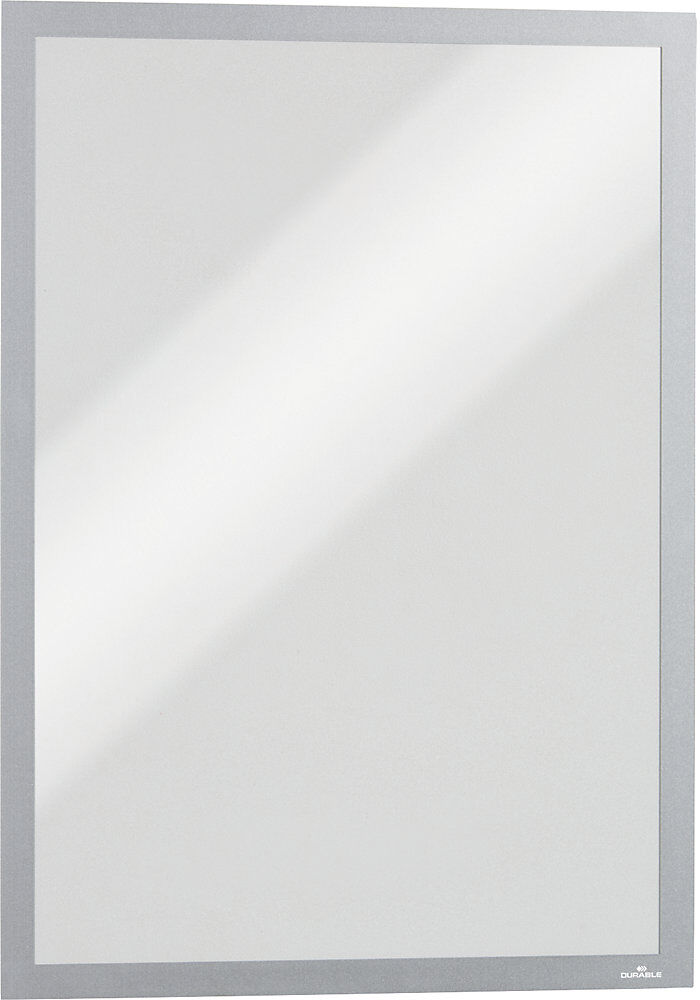 DURAFRAME® Info-Rahmen MAGNETIC, magnetisch, für DIN A4, silber, VE 5 Stk DURABLE