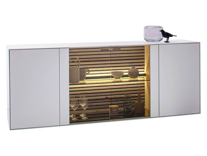 Schöner Wohnen Sideboard YONNA, birke, Massivholz