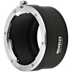 Novoflex Adapter zu Leica T/SL für Leica R Objekt, Objektivadapter, Schwarz, Silber