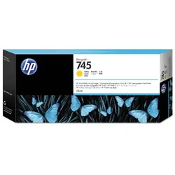 HP 745 (F9K02A) - Tintenpatrone, yellow (gelb)