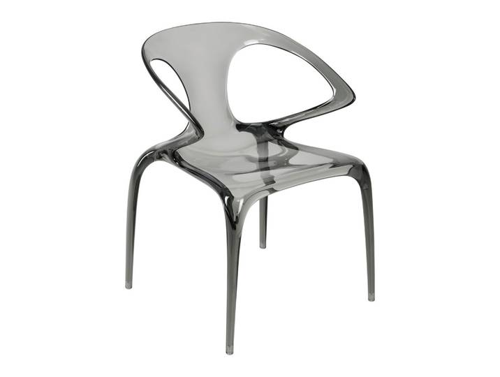 Designsessel Grau