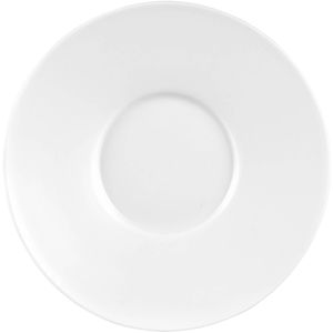 Esmeyer Untertasse Heike 433-237, weiß, Porzellan, rund, Ø 15 cm, 6 Stück