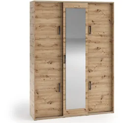 GARDEROBENSCHRANK BENVENO 150/21040 Modern Garderobenschrank Eiche Artisan