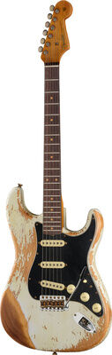 Fender Strat Roasted Dual-Mag OW LTD Olympic White
