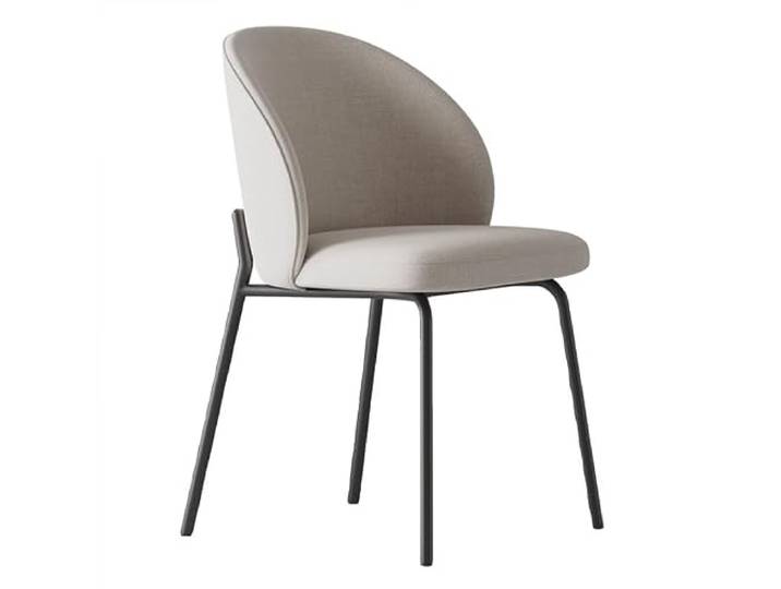 DIANXI Lounge-Sessel Italienische minimalistische Esszimmerstühle for den Heimgebrauch Moderne Stühle mit Rückenlehne Esstischstühle Hocker