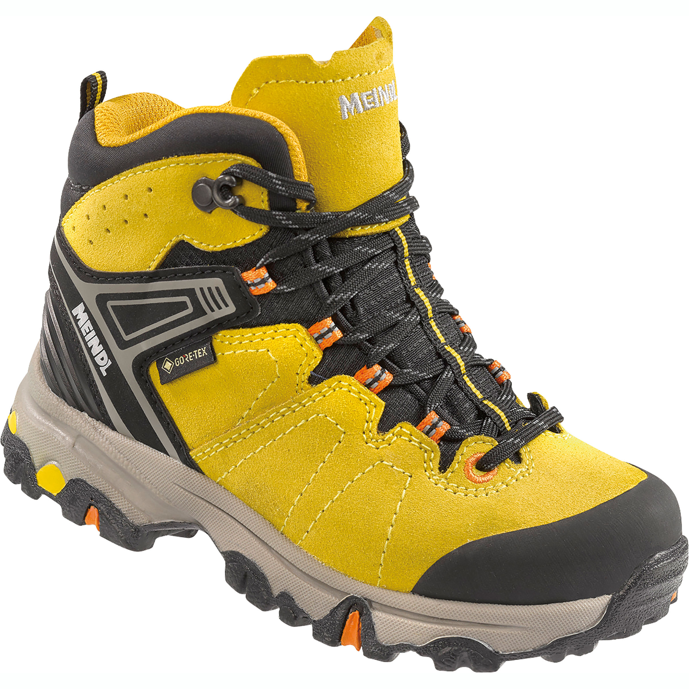 Meindl Ravello GTX Kinder Wanderschuhe gelb Größe 31 Trekking Wasserdicht