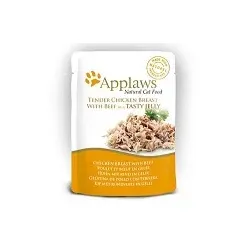 Applaws Cat Nassfutter Huhn & Rind in Gelee | 16x 70g