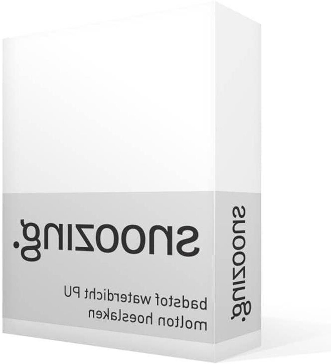 Molton Matrasbeschermer Badstof Wit 160x200 cm