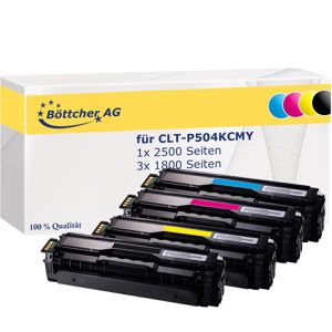 kompatibel für Samsung CLT-P504 KCMY Value Pack
