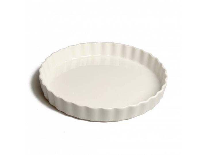 Taart-/ quichevorm, porselein, Ø 30 cm