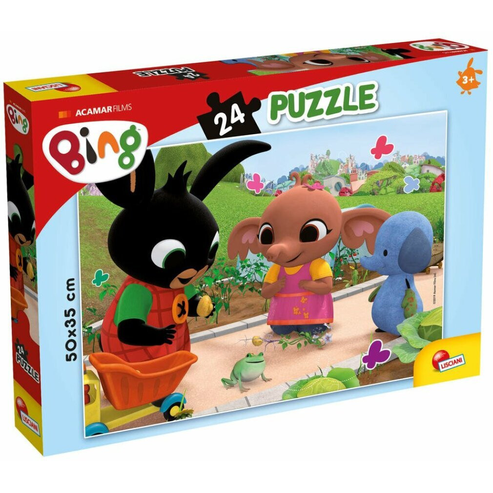 Liscianigiochi Puzzel Bing: In de tuin, 24 stukjes