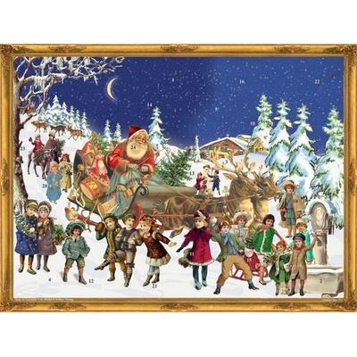 Adventskalender 'Nikolaus im Schnee'