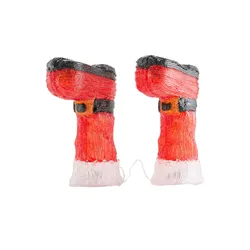 LED Weihnachtsstiefel   , Maße (cm): B: 22,5 H: 32,5 T: 11.5