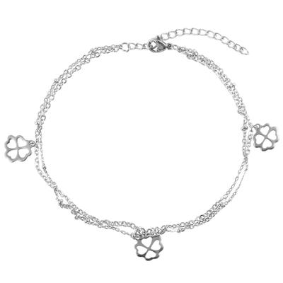 Armband ADELIA´S "Armband aus Edelstahl 24 cm", silber, Armbänder, Damen, 24cm, Edelstahl, Armband, Ein Geschenk, das Freude macht