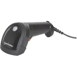 Manhattan 178433 USB-Kit (1D-Barcodes), Barcode Scanner, Schwarz
