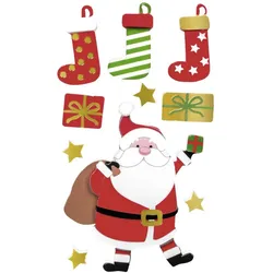 6x Heyda, Sticker, Weihnachtssticker Nikolaus (1 Sticker)