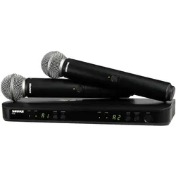 Shure BLX288E/SM58-H8E draadloos handheld systeem (518 - 542 MHz), Mikrofon