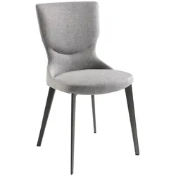 AC ANGEL CERDA Angel Cerdá  Stuhl aus grauem Stoff 4131C