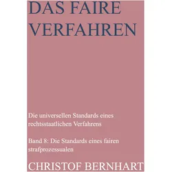 Das faire Verfahren, Fachbücher von Christof Bernhart