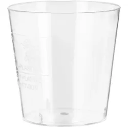 MONOUSO - Wiederverwendbarer Schnapsglas PS Moon Shot 40ml (50 Stück)