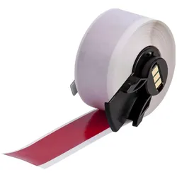 Brady, Etikettenrolle, M6C-1000-439-RD, Vinyl, Rot, glänzend, 25.40 mm x 15.24 m, permanent, Endlos (25.40 mm)