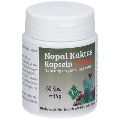 Nopal Kaktus 500 mg Kapseln 60 St