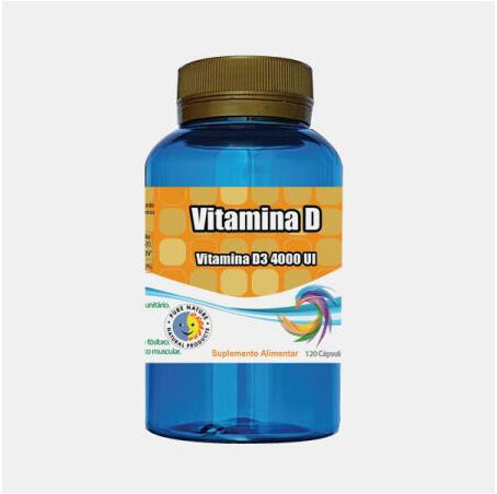 Pure VITAMINA D3 4000ui 120 CAPSULAS