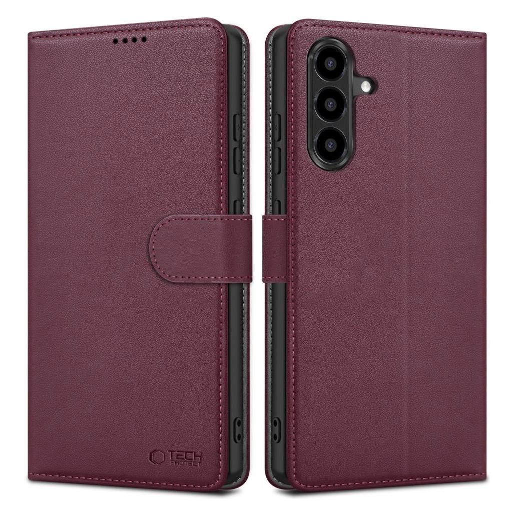 Tech-Protect Other goods Wallet Case for Samsung Galaxy A36 / A56 / A37 5G - Burgundy (Samsung Galaxy A36) (5906302392377)