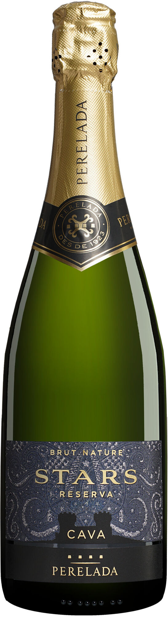 Castillo Perelada Perelada Cava Stars Brut Nature 2023 11.5% Vol. Sehr Trocken aus Spanien