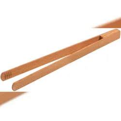 Gravidus Holz Grillzange Salatzange Kirschholz 30cm
