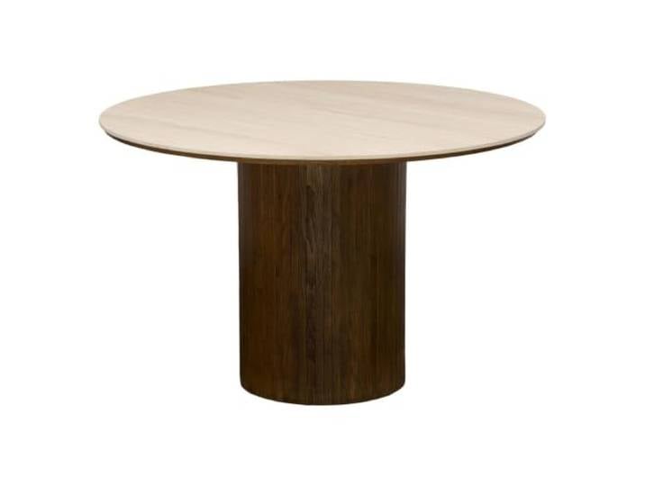 ATMOSPHERA CREATEUR D'INTERIEUR - Esstisch Auren, rund, Durchmesser 120 cm, 4-Sitzer, beige