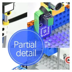 Kidsbits Intelligentes STEM Verkehrssystem, Robotik Kit