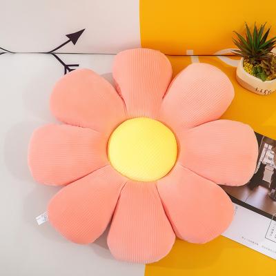Trendy Discount Goods Stuffed Flower Pillow Daisy Setting For Kids Bedroom Girly Room Decor Bay Window Pillow Pink Flower Cushion pink