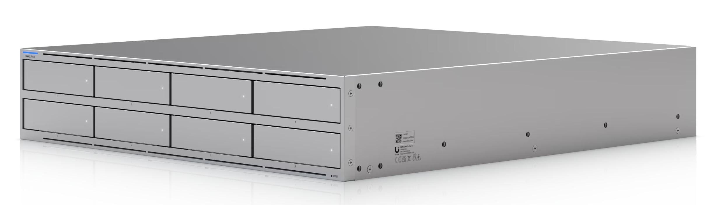 Ubiquiti Networks Ubiquiti UNAS Pro 8-Bay NAS System 10G SFP+ Rackmount UNAS-PRO-8