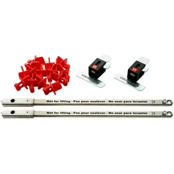 Viking Arm, Schraubstock + Zwinge, Terrassenkit DK2/DK4 (705 mm)