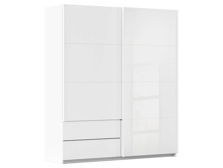 Schwebetürenschrank 181/210/62 cm Weiss