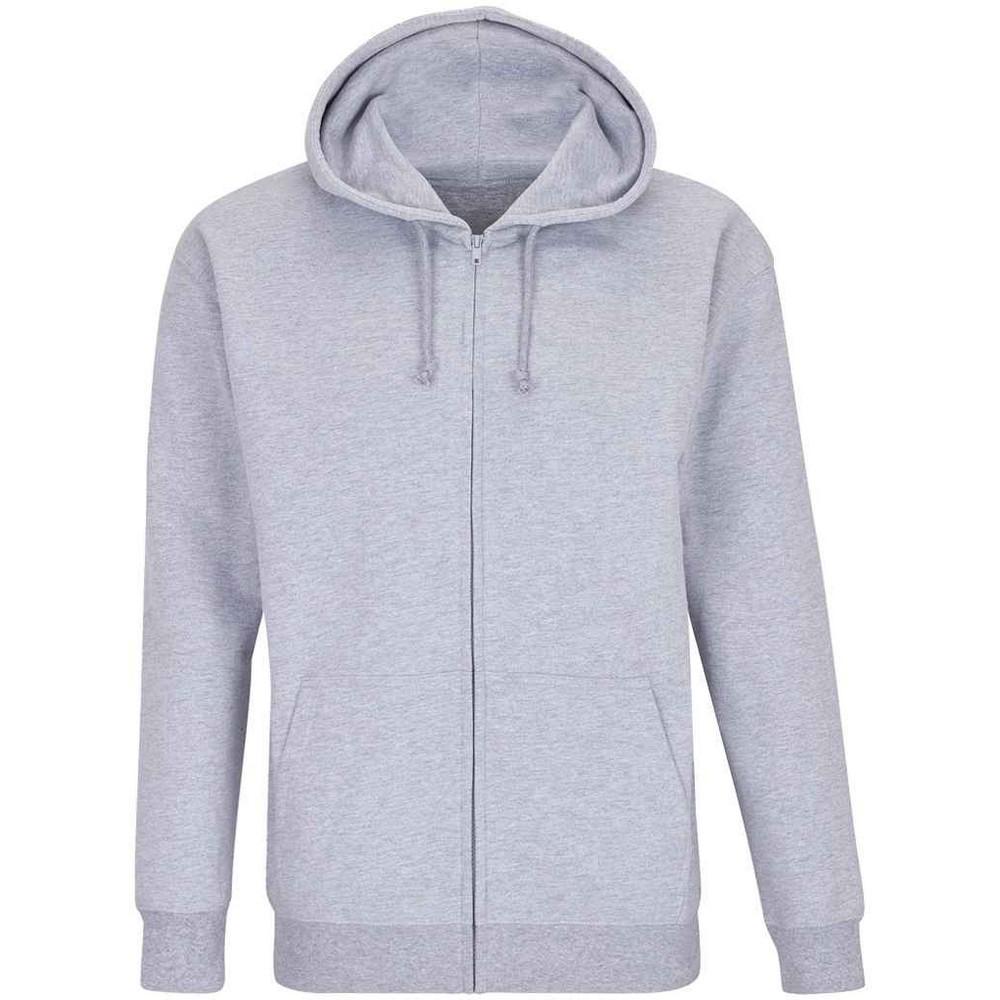 SOLS Volwassen uniseks Carter Marl Full Zip Hoodie (Grijze Mergel)