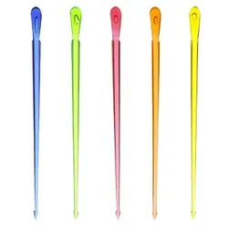 PAPSTAR 8000 Deko-Picker, PS 8 cm farbig sortiert "Drop"
