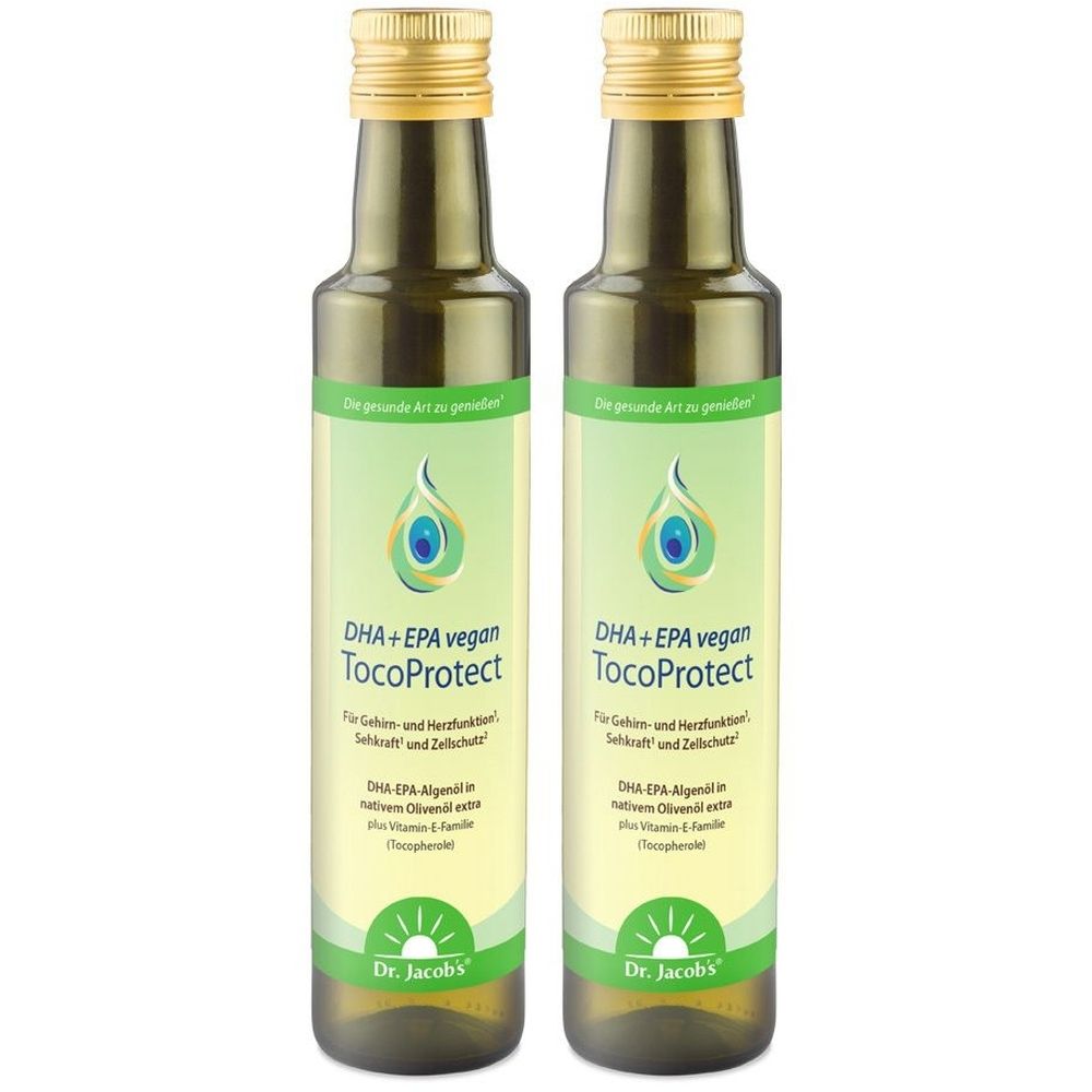 DHA EPA VEG Toco DR Jacobs x2 2x250 ml Flüssigkeit