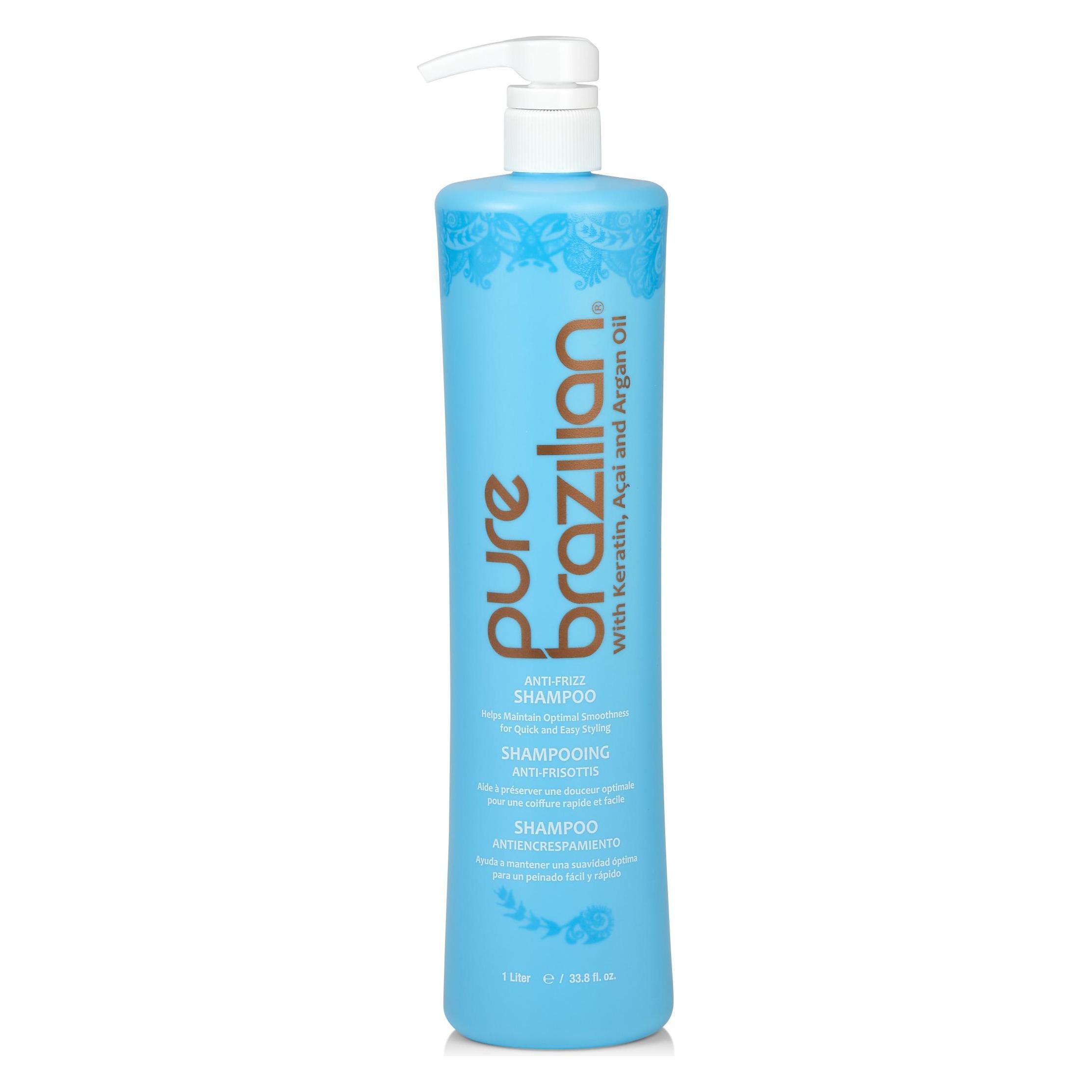 Pure Brazilian Pure Brazillian - Anti-Frizz Shampoo - 1000 ml (Flüssiges Shampoo, 1000 ml) (10-0214)