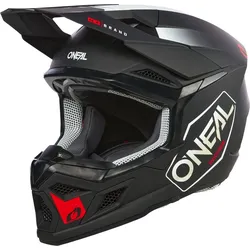 Oneal 3SRS Hexx schwarz/weiß/roter Motocross Helm