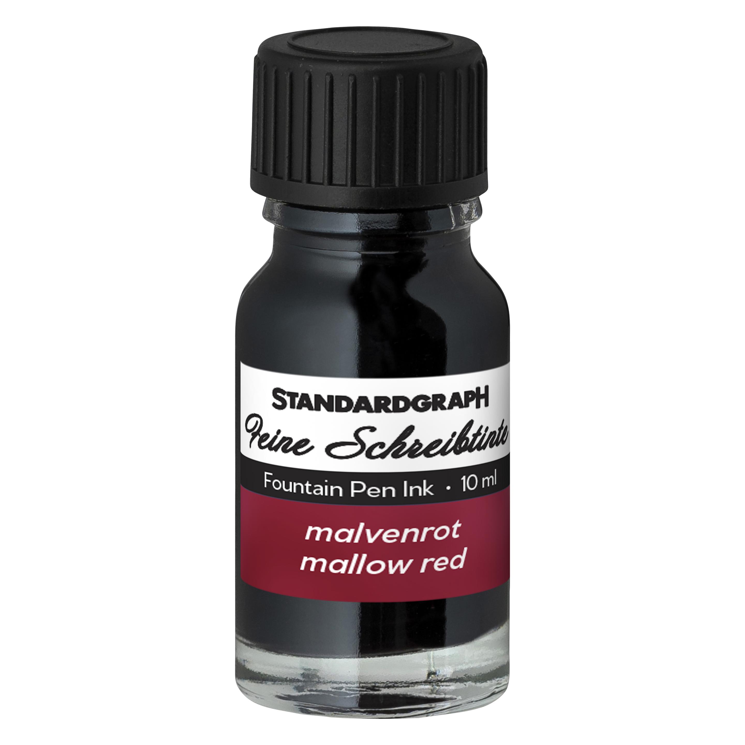 Standardgraph Kalligraphie-Set Rot Gänsefeder + Tinte 10ml (1x) (ST-1207-06-SG)