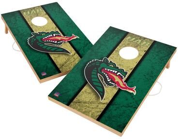 Skip's Garage Vintage University of Alabama at Birmingham Regulation 2x4 Cornhole Set