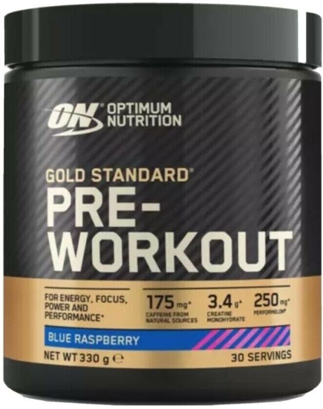 Optimum Nutrition Gold Standard Pre Workout 300g Blue Raspberry