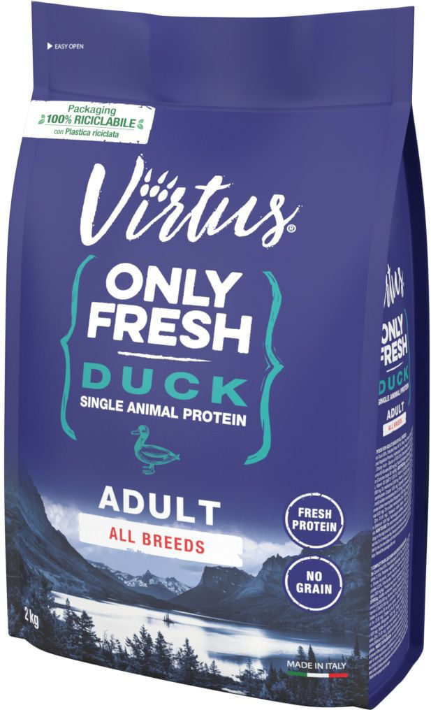 Virtus Dog Only Fresh Adult Anatra 2KG