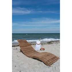 Sonnenliege Arrieta Teak