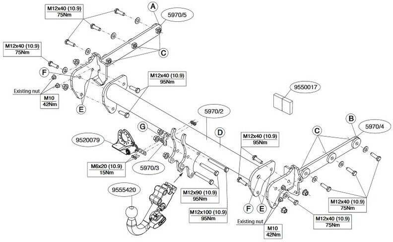 Attelage Subaru Outback (03/15-) RDSOD