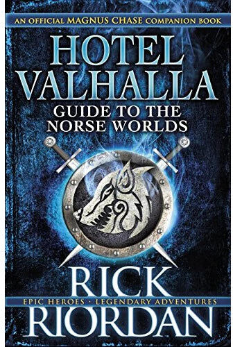 Puffin Hotel Valhalla Guide to the Norse Worlds by Rick Riordan - Magnus Chase Companion - Hardback - Ages 8-12 - Norse Mythology Guide with Illustrations
