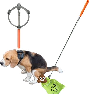 Market Central Portable Dog Pooper Scooper Pet Waste Collector With Easy Grab Handle Portable Dog Pooper Scooper Pet Waste Collector With Easy Grab Handle